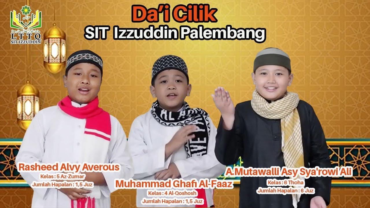 Da'i Cilik SIT Izzuddin Palembang